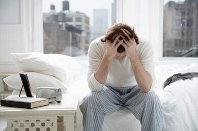 malessere e mal di testa per la prostatite